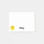 Personalisierte Emoji Post-Itanmerkungen Post-it Klebezettel (Vorderseite)