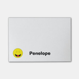 Personalisierte Emoji Post-Itanmerkungen Post-it Klebezettel