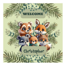 Personalisierte Enchanted Woodlands Wunderwelt