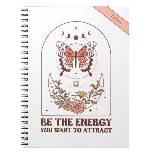 Personalisierte Energie Notizblock (Vorderseite)