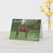 Personalisierte Enkelin zum Geburtstag Karte (Gelbe Blume)