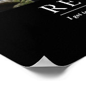 Personalisierte Entspannung für die Lioness - indi Poster (Ecke)