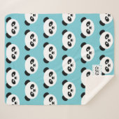 Personalisierte entzückende sherpadecke (Vorderseite (Horizontal))