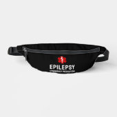 Personalisierte Epilepsie-Notfall-Essentials Bauchtasche (Vorderseite)
