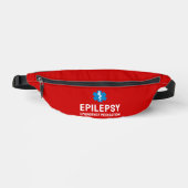 Personalisierte Epilepsie-Notfall-Essentials Bauchtasche (Vorderseite)