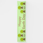 Personalisierte Erdbaume Banner (Vertikal)