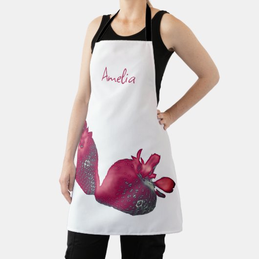 Personalisierte Erdbeere Schürze (InSitu)
