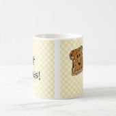 Personalisierte Erdnussbutter und Kaffeetasse (Mittel)