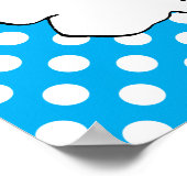 Personalisierte Erdnüsse | Name hinzufügen Poster (Ecke)