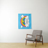 Personalisierte Erdnüsse | Name hinzufügen Wandteppich (Beispiel)