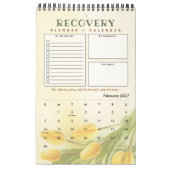 PERSONALISIERTE Erholung Kostenvoranschlag Geschen Kalender (Feb 2027)