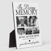 Personalisierte Erinnerung 5 Foto Fotoplatte (Seite)