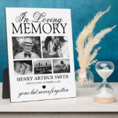 Personalisierte Erinnerung 5 Foto Fotoplatte (Seite)