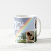 Personalisierte Erinnerungen Foto-Tasse beibehalte Kaffeetasse (VorderseiteRechts)
