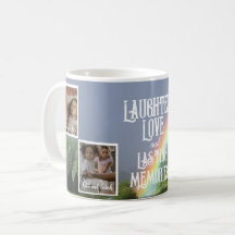 Personalisierte Erinnerungen Foto-Tasse beibehalte