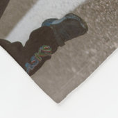 Personalisierte Erinnerungen für 6 Fotos Fleecedecke (Ecke)