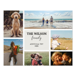 Personalisierte Erinnerungen für 6 Fotos Fotodruck