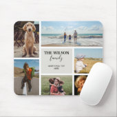 Personalisierte Erinnerungen für 6 Fotos Mousepad (Mit Mouse)