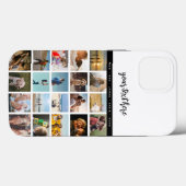 Personalisierte Erinnerungen für Liebe mit 20 Foto Case-Mate iPhone Hülle (Rückseite (Horizontal))
