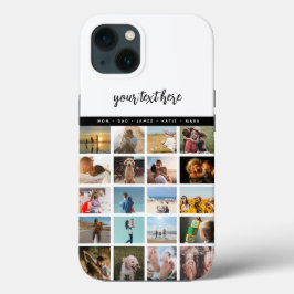 Personalisierte Erinnerungen für Liebe mit 20 Foto Case-Mate iPhone Hülle