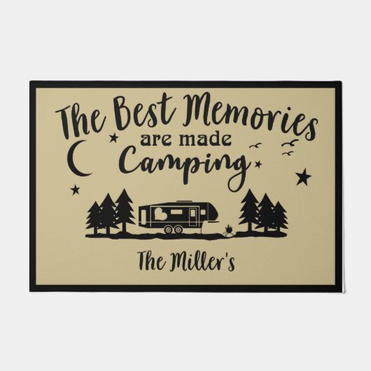 Personalisierte Erinnerungen matt, Familiengeschen Fußmatte (Vorderseite)