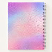 Personalisierte ERINNERUNGEN MY BABY - Rabbit Ball Notizblock (Rückseite)