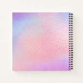 Personalisierte ERINNERUNGEN MY BABY - Rabbit Ball Notizblock (Rückseite)