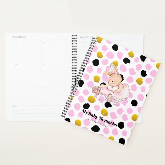 Personalisierte ERINNERUNGEN MY BABY - Rabbit Ball Planer (Anzeige)