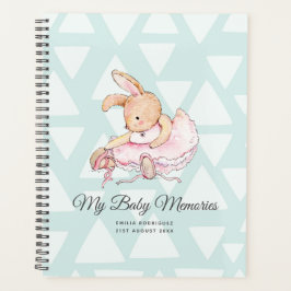 Personalisierte ERINNERUNGEN MY BABY - Rabbit Ball Planer