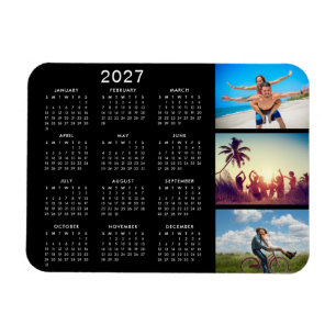 Personalisierte Erinnerungs-Foto-Collage 2023 Kale Magnet