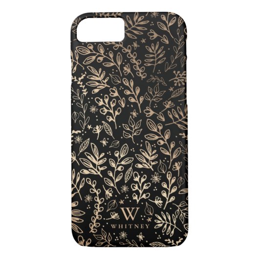 Personalisierte | Ernte-Blumen Case-Mate iPhone Hülle (Rückseite)