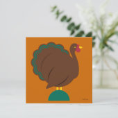 Personalisierte Erntedank-Einladung Einladung (Stehend Vorderseite)