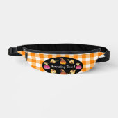 Personalisierte Erntezeit Niedlich Kariert Bauchtasche (Vorderseite)