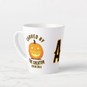 Personalisierte Erstbearbeitung durch den Schöpfer Milchtasse (Linke Ecke)