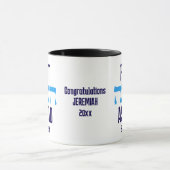 Personalisierte ERSTE HANUKKAH ALS VATER Tasse (Zentrum)