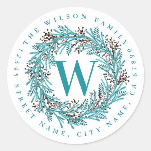 Personalisierte erste Round Stickers (Vorderseite)