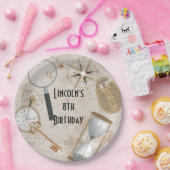 Personalisierte Escape Room Geburtstagsparty Telle Pappteller (Party)