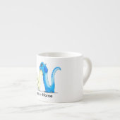 Personalisierte Espresso-Tasse mit "w-" Monster Espressotasse (Vorderseite Rechts)