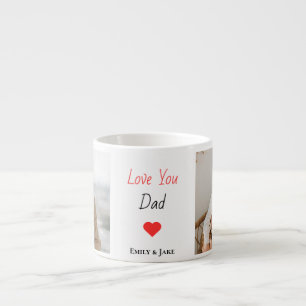 Personalisierte Espresso-Tasse Vatertagsgeschenk Espressotasse