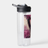 Personalisierte Ethereal-Girl mit rosa Freckles Trinkflasche (Rechts)