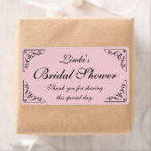 Personalisierte Etikett der Brautparty-Flasche (Insitu)