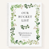 Personalisierte Eukalyptus-Grüne Notizblock (Vorderseite)