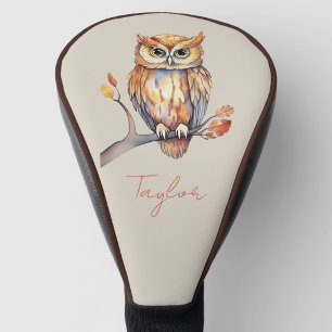 Personalisierte Eule Golf Headcover