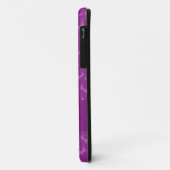Personalisierte Eule lila Fledermäuse Case-Mate iPhone Hülle (Hinten/Links)