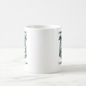 Personalisierte Eule mit sarkastischem Spruch Kaffeetasse (Mittel)