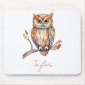 Personalisierte Eule Mousepad (Vorne)