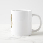 PERSONALISIERTE EULE Spezialitäten-Tasse Jumbo-Tasse (Rechts)