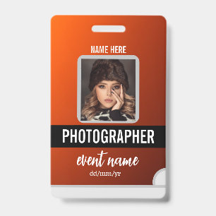 Personalisierte Event-ID-Ausweise Ausweis
