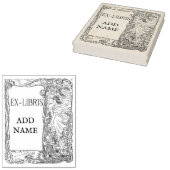 Personalisierte Ex-Libris-Ahorn-Briefmarke Gummistempel (Stempel)
