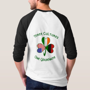 Personalisierte Fahne für afrikanisches irisches K T-Shirt